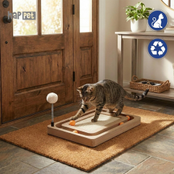 Happet draskymo lenta su kamuoliuku katėms, 40x33 cm