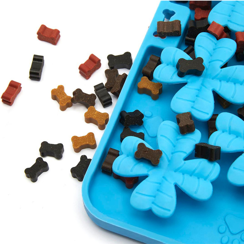 Happet silikoninis laižymo kilimėlis šunims, 20x20 cm