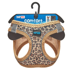 Happet minkštos, leopardinės petnešos šunims ir katėms, XS