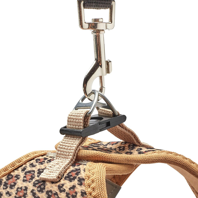 Happet minkštos, leopardinės petnešos šunims ir katėms, XS