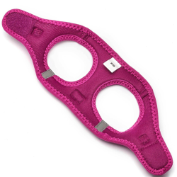 Happet minkštos, violetinės petnešos šunims ir katėms, XS