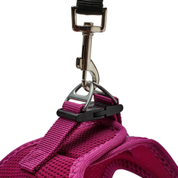 Happet minkštos, violetinės petnešos šunims ir katėms, XS