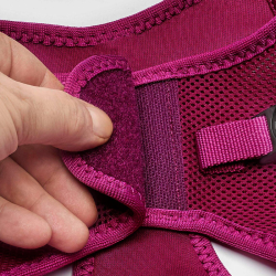 Happet minkštos, violetinės petnešos šunims ir katėms, XS