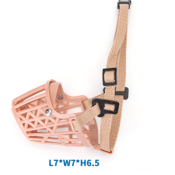 Nobleza plastikinis antsnukis šunims, XS