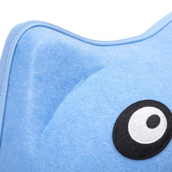 Nobleza Panda mėlynas namas-guolis katėms, 45x32x41 cm