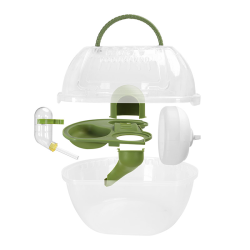 Nobleza žalias nešiojimo narvas žiurkėnui, 27x20,5x22 cm