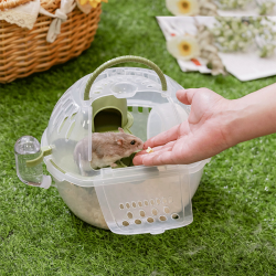 Nobleza žalias nešiojimo narvas žiurkėnui, 27x20,5x22 cm