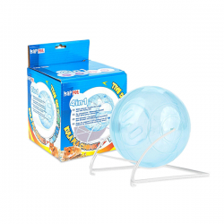 Happet 4in1 mėlynas uždaras ratas graužikams