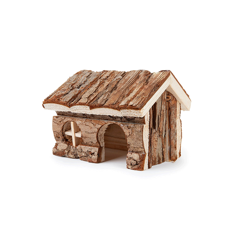 Happet medinis namelis graužikams