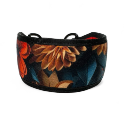 Fleksas Martingale platus, medžiaginis antkaklis šunims, 45–50 cm