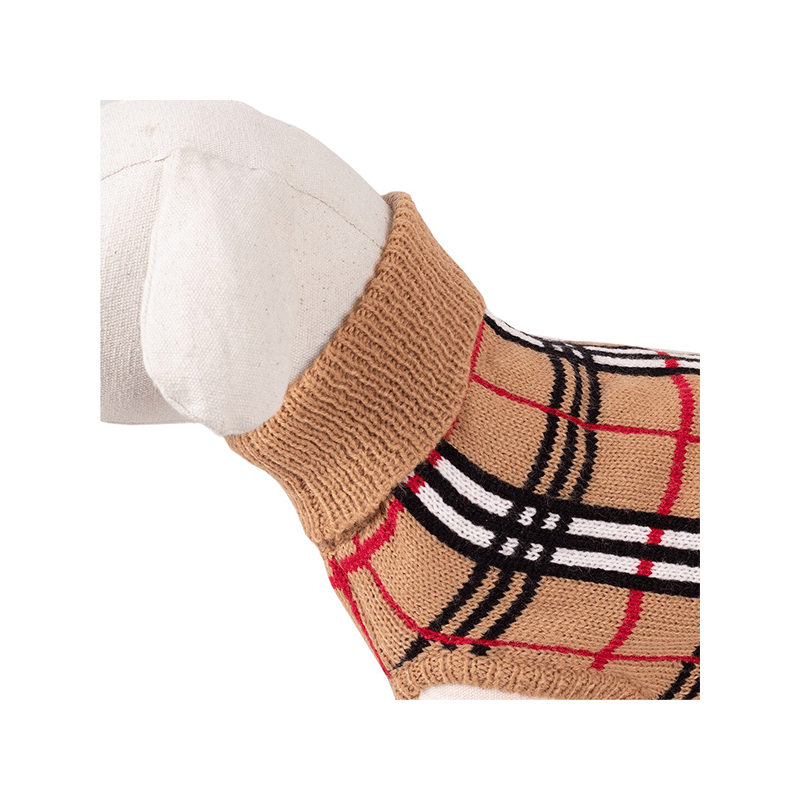 Happet rudas megztinis šuniui, 25 cm