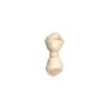 Happet Rawhide Knotted Bone White karvės odos kaulas skanėstai šunims, 1 vnt.