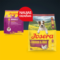 Josera Mini Chicken&Rice sausas maistas šunims, 3 kg