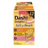 Ciao Dashi Delights šilkinis vištienos sultinys su sūriu ir lašiša, 12 vnt.