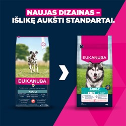 Eukanuba Life Care Adult L sausas pašaras šunims su lašiša ir miežiais, 12 kg