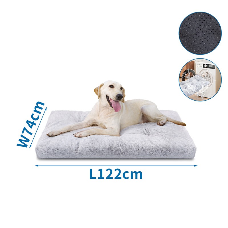 Nobleza pilkas gultas augintiniams, 122x74 cm