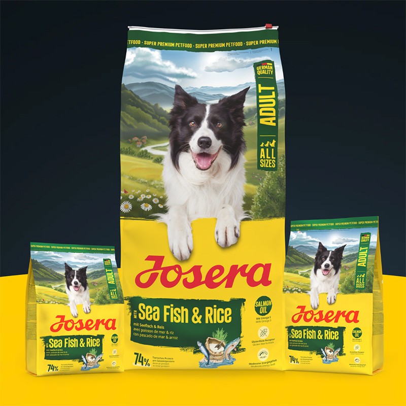 Josera Sea Fish&Rice sausas maistas šunims, 12,5 kg