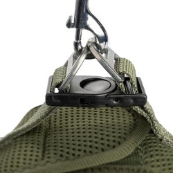 Happet minkštos, chaki spalvos petnešos šunims ir katėms, XS