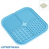 Nobleza silikoninis laižymo kilimėlis šunims, 20x20x0,8 cm