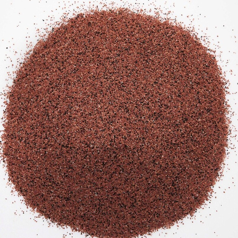 Happet smėlis terariumams, juodas ir raudonas, 1 kg