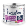 Exclusion Hypoallergenic konservai šunims su kiauliena ir žirniais, 200 g