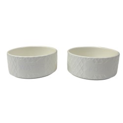 HAP pilki, dvigubi dubenėliai su stovu augintiniams, 2x850 ml