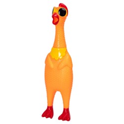 Nobleza vinilinė višta žaislas šunims, 33 cm