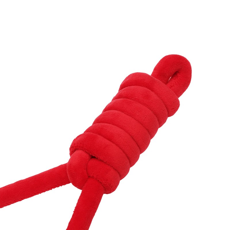 Nobleza kalėdinė virvė su kamuoliukais žaislas šunims, 36 cm