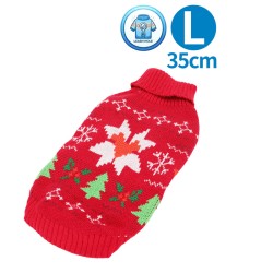 Nobleza kalėdinis megztinis šuniui, L, 35 cm