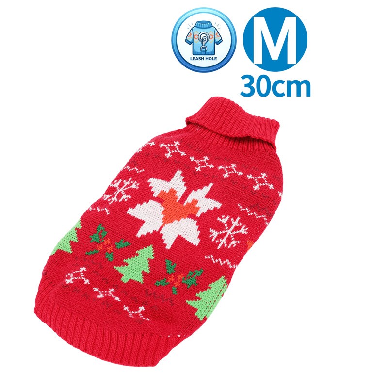 Nobleza kalėdinis megztinis šuniui, M, 30 cm