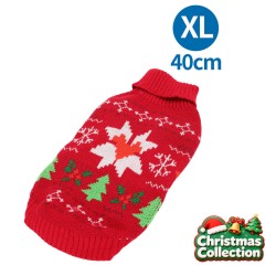 Nobleza kalėdinis megztinis šuniui, XL, 40 cm