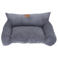 Nobleza pilka sofa šunims ir katėms, 60x45x20 cm
