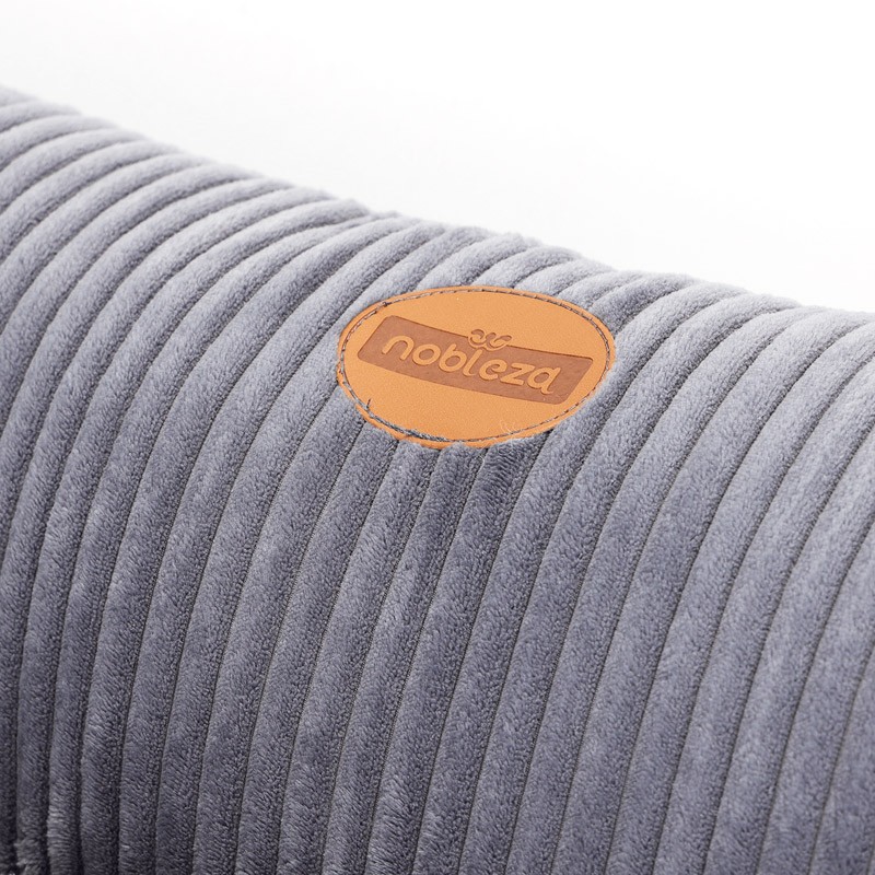 Nobleza pilka sofa šunims ir katėms, 60x45x20 cm