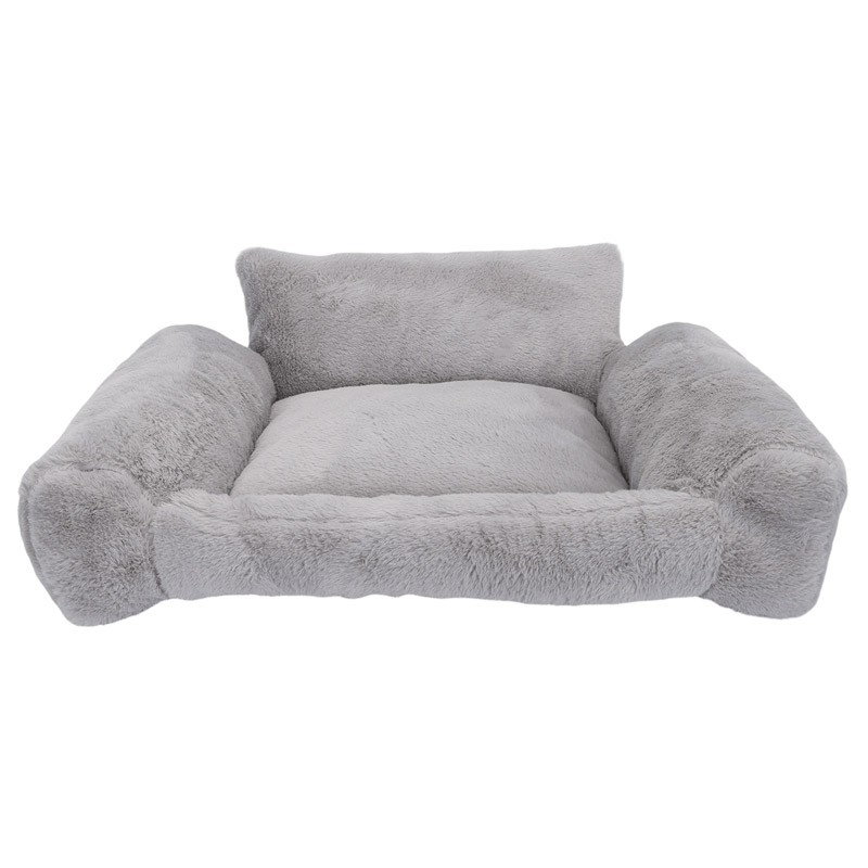Nobleza pilka sofa augintiniams, 65x50x23 cm