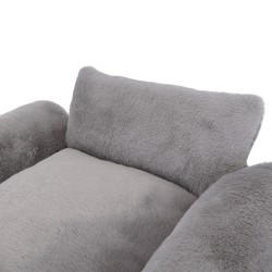 Nobleza pilka sofa augintiniams, 65x50x23 cm