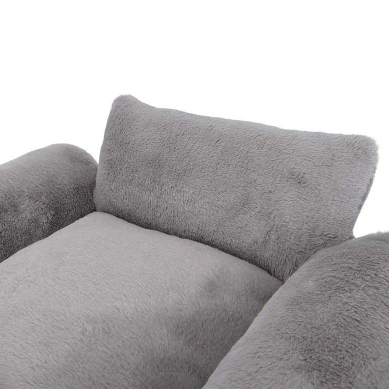 Nobleza pilka sofa augintiniams, 65x50x23 cm