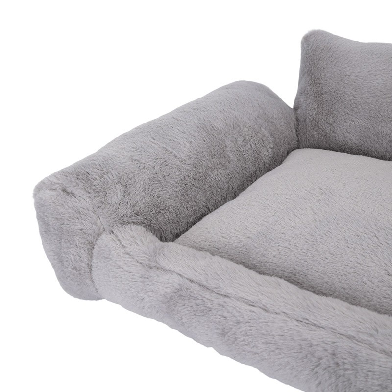 Nobleza pilka sofa augintiniams, 65x50x23 cm