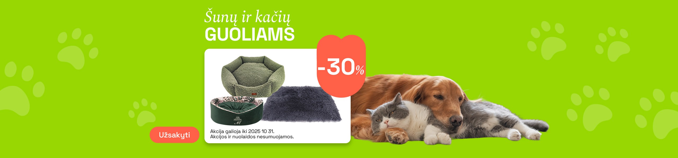 Guoliai Šunims Katėms