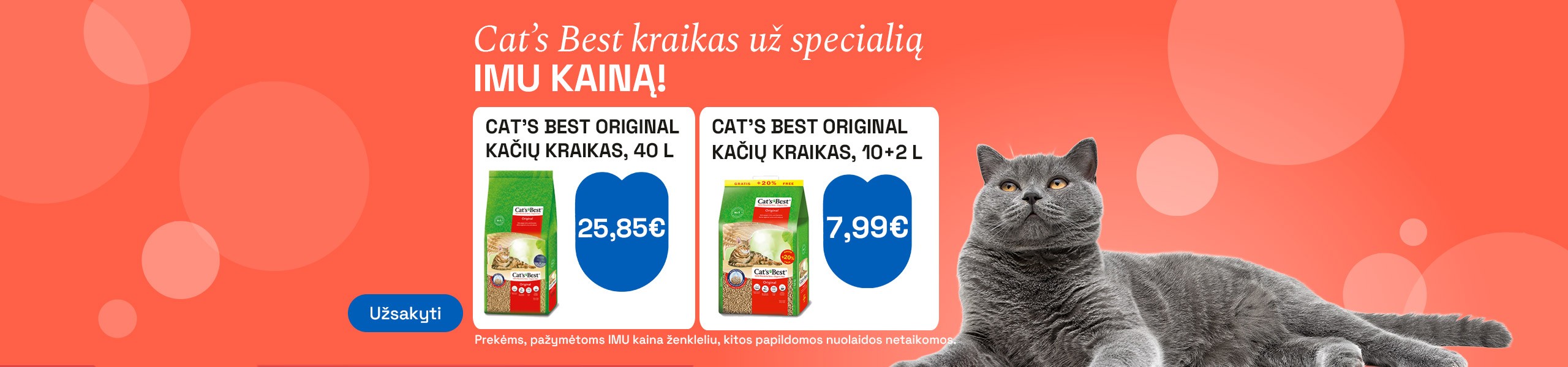 CATS BEST Kraikas Katėms