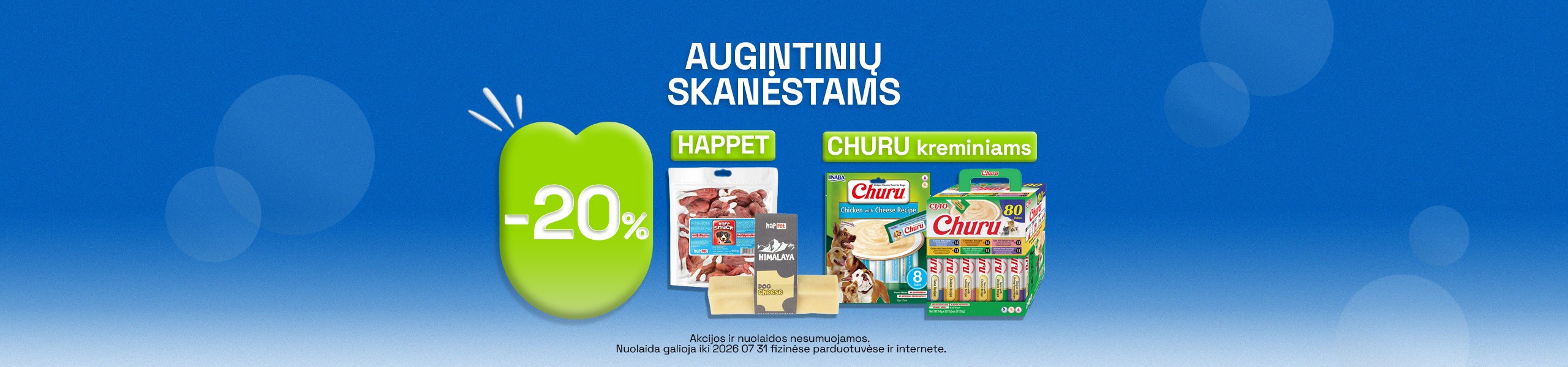Natūralūs skanėstai