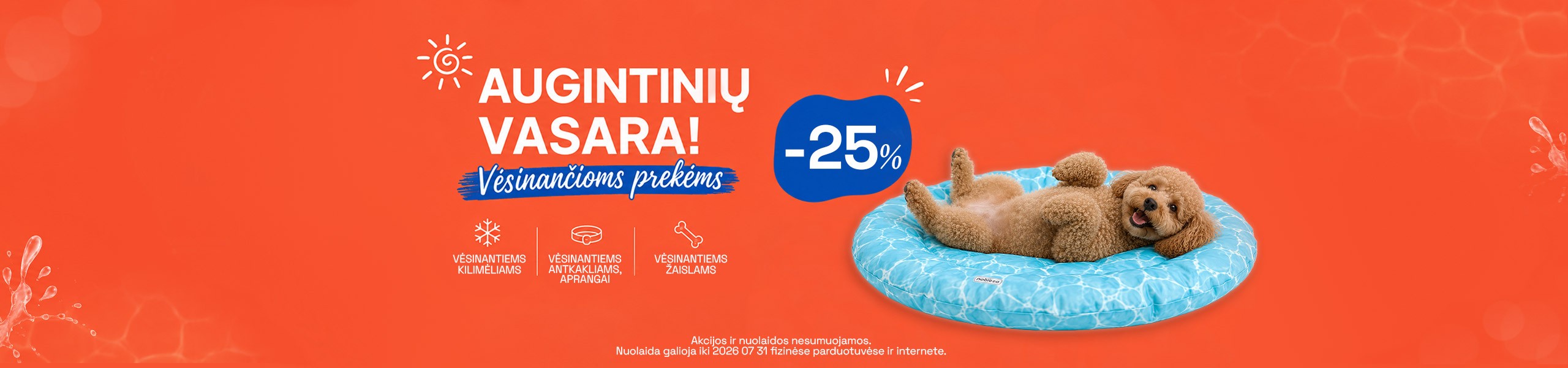 Vasaros Prekės Augintiniams
