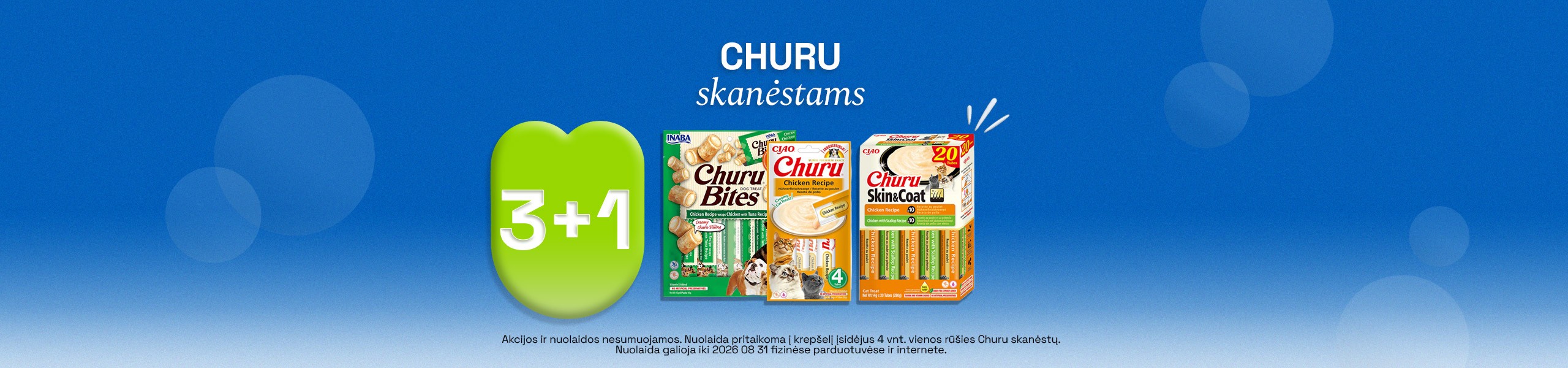 Natūralūs skanėstai