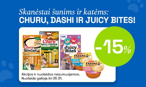 CHURU skanėstai šunims, katėms
