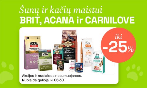 Sausas maistas ir konservai