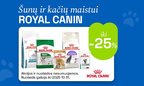 Royal Canin Maistas Akcija
