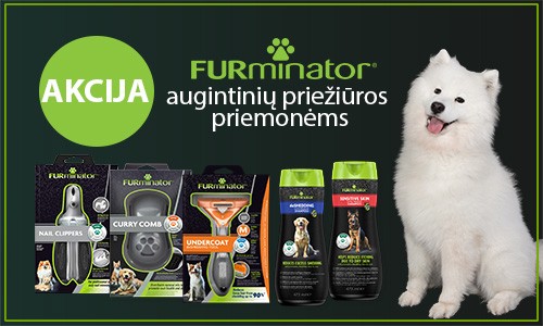 Šukos, šepečiai ir furminatoriai